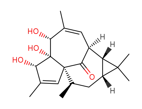 Molecular Structure of 54706-99-9 (20-deoxyingenol)