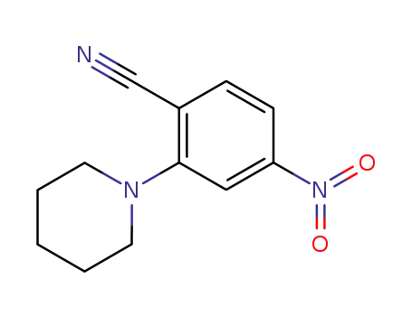 4-nitro-2-piperidino-benzonitrile