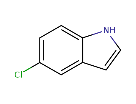 Molecular Structure of 17422-32-1 (5-Chloroindole)