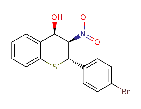 (2R,3R,4S)-2-(4-bromophenyl)-3-nitrothiochroman-4-ol