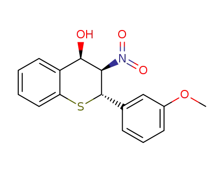 (2R,3R,4S)-2-(3-methoxyphenyl)-3-nitrothiochroman-4-ol