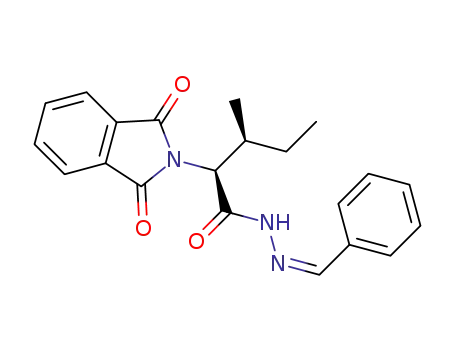 (Z)-N'-benzylidene-2-(1,3-dioxoisoindolin-2-yl)-3-methylpentanehydrazide