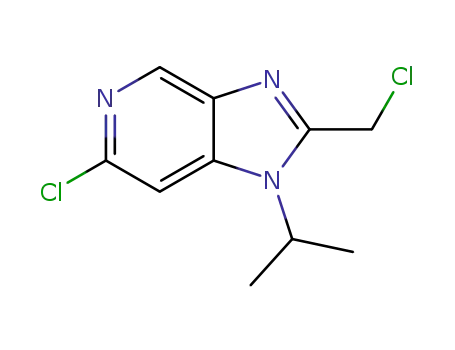 6-chloro-2-(chloromethyl)-1-isopropyl-imidazo [4,5-c]pyridine