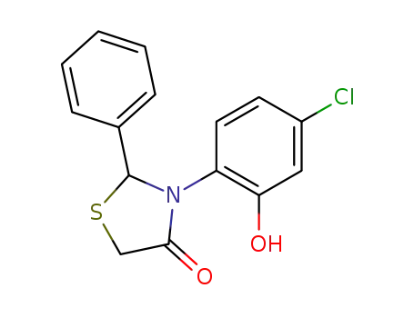 3-(4-chloro-2-hydroxyphenyl)-2-phenylthiazolidin-4-one