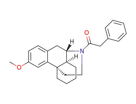 (+)-3-methoxy-N-phenylacetylmorphinan