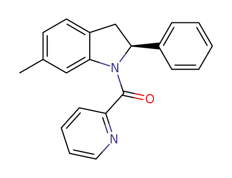 (S)-(6-methyl-2-phenylindolin-1-yl)(pyridin-2-yl)methanone