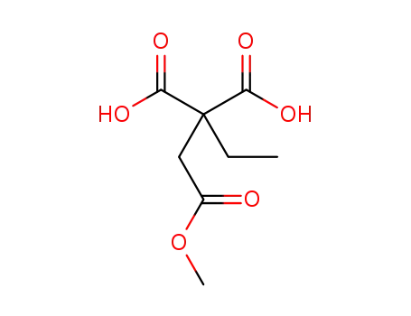2-ethyl-2-(2-methoxy-2-oxoethyl)malonic acid
