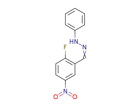 1-[(2-fluoro-5-nitrophenyl)methylidene]-2-phenylhydrazine