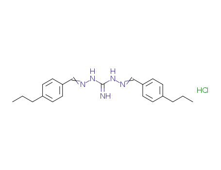 2,2′-bis[(4-propylphenyl)methylene]carbonimidic dihydrazide monohydrochloride