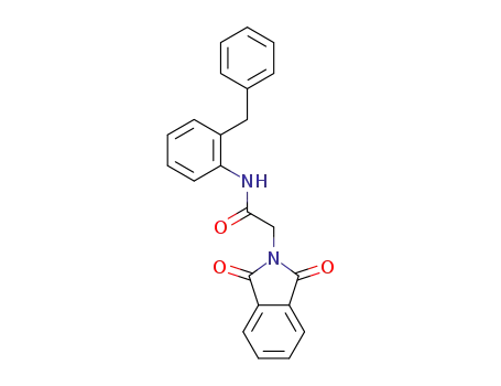 N-(2-benzylphenyl)-2-(1,3-dioxo-1,3-dihydroisoindol-2-yl)acetamide