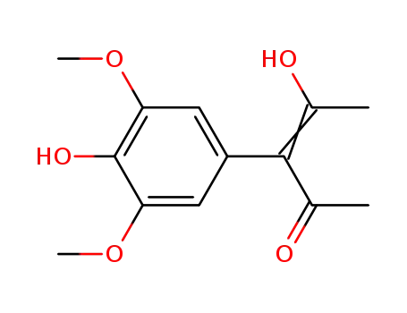 4-hydroxy-3-(4-hydroxy-3,5-dimethoxyphenyl)pent-3-en-2-one