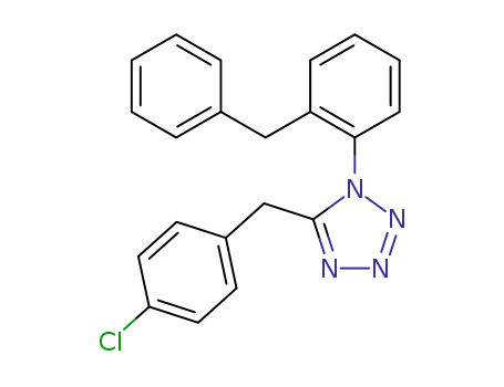 1-(2-benzylphenyl)-5-(4-chlorobenzyl)-1H-tetrazole