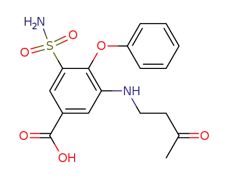 3-(γ-oxobutylamino)-4-phenoxy-5-sulfamylbenzoic acid