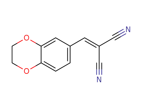 2-((2,3-dihydrobenzo[b][1,4]dioxin-6-yl)methylene)malononitrile