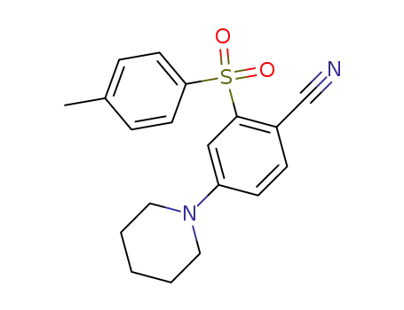 4-piperidino-2-(toluene-4-sulfonyl)-benzonitrile