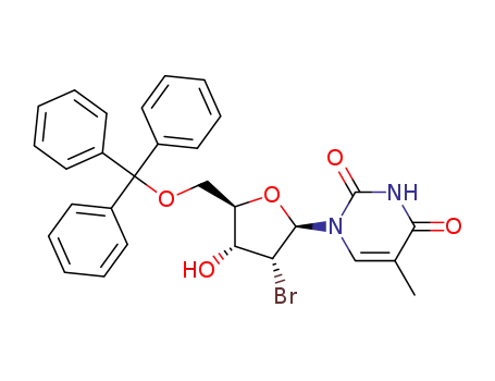 5'-trityl-2'-bromothymidine