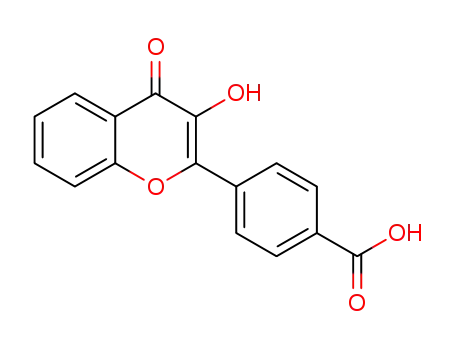 4-(3-Hydroxy-4-oxo-4H-chromen-2-yl)benzoic acid