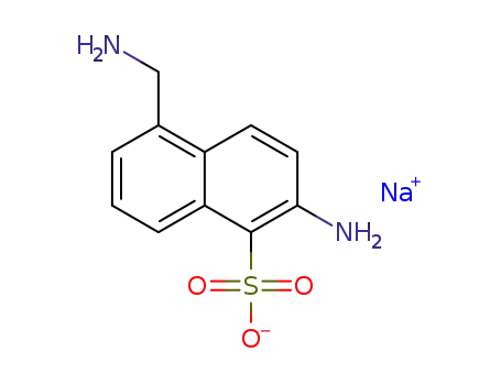 sodium 2-amino-5-aminomethylnaphthalene-1-sulfonate