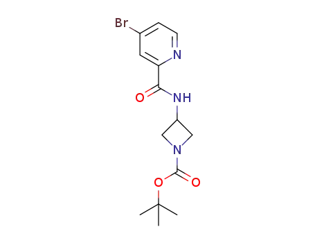 tert-butyl 3-(4-bromopicolinamido)azetidine-1-carboxylate