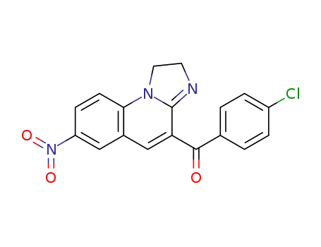 4-(4-chlorobenzoyl)-7-nitro-1,2-dihydro-imidazo[1,2-a]quinoline