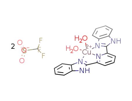 [Cu(2,6-bis(1H-benzo[d]imidazol-2-yl)pyridine)(H2O)2](SO3CF3)2