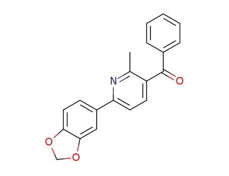 [6-(benzo[d][1,3]dioxol-5-yl)-2-methylpyridin-3-yl](phenyl)-methanone