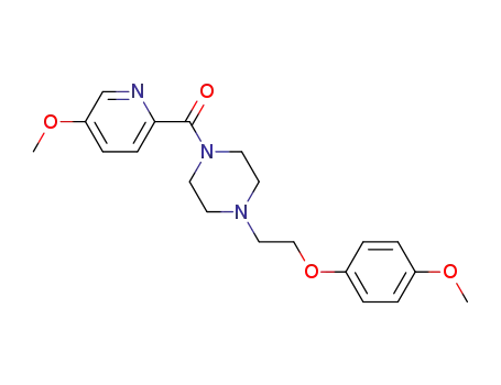 (4-(2-(4-methoxyphenoxy)ethyl)piperazin-1-yl)(5-methoxypyridin-2-yl)methanone
