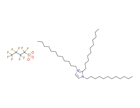 nonafluorobutanesulfonic acid-1,3-didodecyl-2-undecylimidazolium