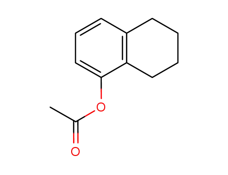 Molecular Structure of 91028-13-6 (1-Naphthalenol, 5,6,7,8-tetrahydro-, acetate)