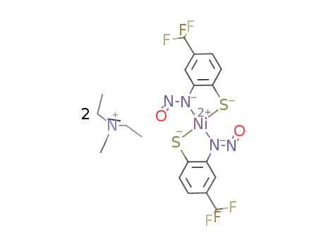 trans-(Et4N)2[Ni(SPh-o-NNO-p-CF3)2]