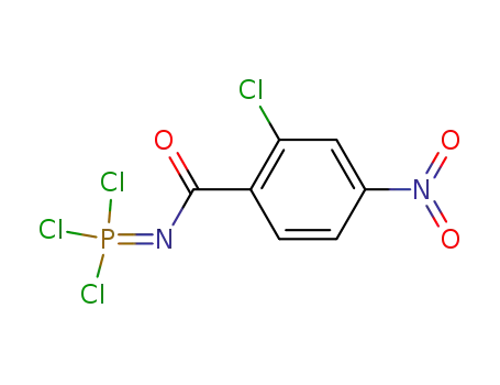 2-chloro-4-nitro-benzoic acid-(trichlorophosphoranyliden-amide)