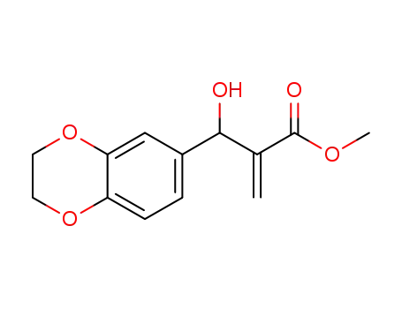 methyl 2-((2,3-dihydrobenzo[b][1,4]dioxin-6-yl)(hydroxy)methyl)acrylate
