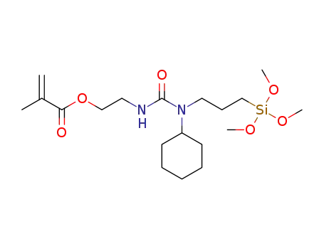 7-cyclohexyl-3,3-dimethoxy-8-oxo-2-oxa-7,9-diaza-3-silaundecan-11-yl methacrylate