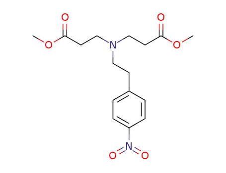 dimethyl 3,3'-((4-nitrophenethyl)azanediyl)dipropionate