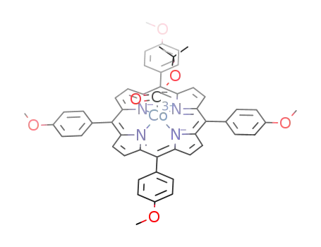 tert-butyloxycarbonylcobalt meso-(4-methoxyphenyl)porphyrin
