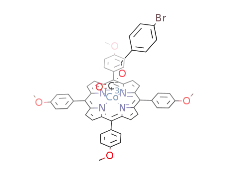 4-bromobenzyloxycarbonylcobalt meso-(4-methoxyphenyl)porphyrin