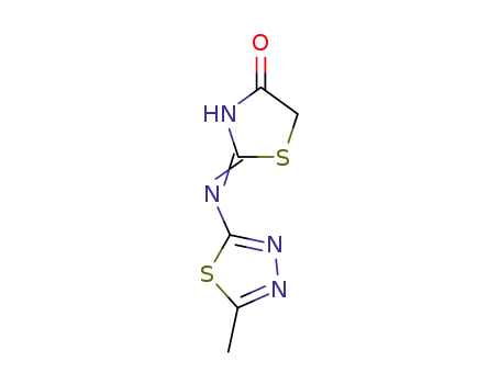 2-[(5-methyl-1,3,4-thiadiazol-2-yl)imino]-1,3-thiazolidin-4-one