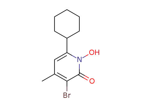 3-bromo-6-cyclohexyl-1-hydroxy-4-methylpyridin-2(1H)-one