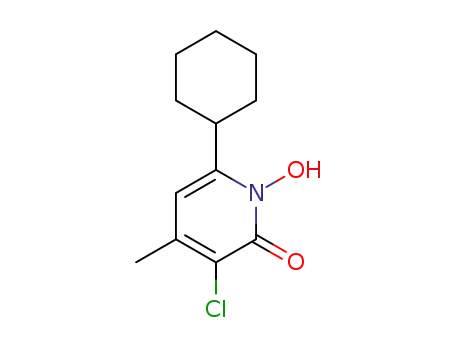 3-chloro-6-cyclohexyl-1-hydroxy-4-methylpyridin-2(1H)-one