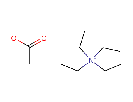 Molecular Structure of 1185-59-7 (Tetraethylammonium acetate)