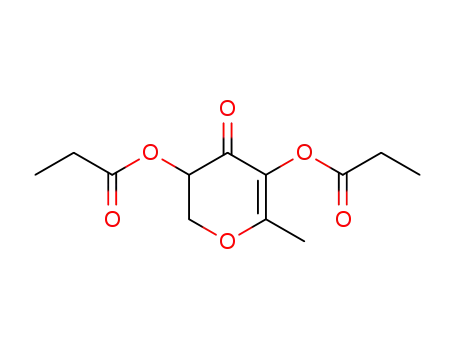 2,3-dihydro-3,5-dipropionyloxy-6-methyl-4H-pyran-4-one