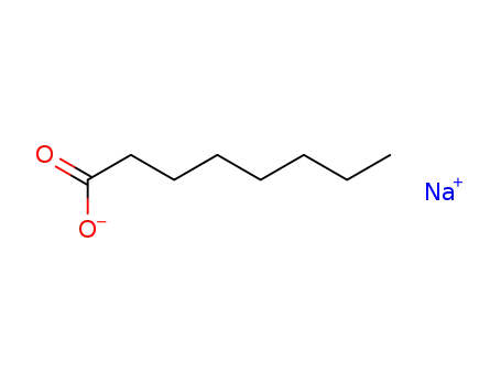 Molecular Structure of 1984-06-1 (Sodium octanoate)