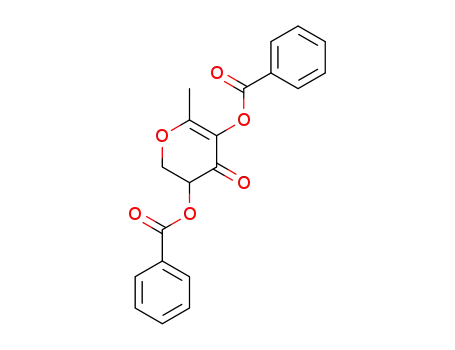 2,3-dihydro-3,5-dibenzoyloxy-6-methyl-4H-pyran-4-one