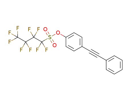 4-(phenylethynyl)phenyl nonafluorobutane-1-sulfonate