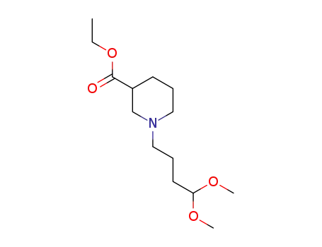 ethyl 1-(4,4-dimethoxybutyl)piperidine-3-carboxylate