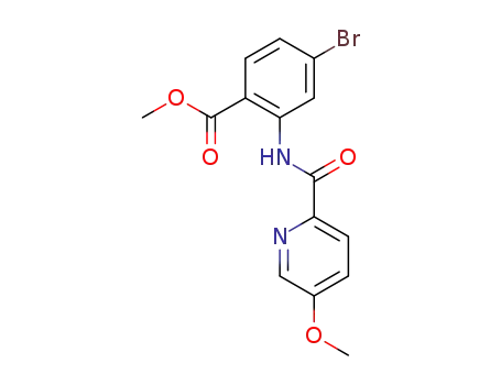 methyl 4-bromo-2-(5-methoxypicolinamido)benzoate