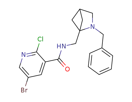 N‐({2‐benzyl‐2‐azabicyclo[2.1.1]hexan‐1‐yl}methyl)‐5‐bromo‐2‐chloropyridine‐3‐carboxamide
