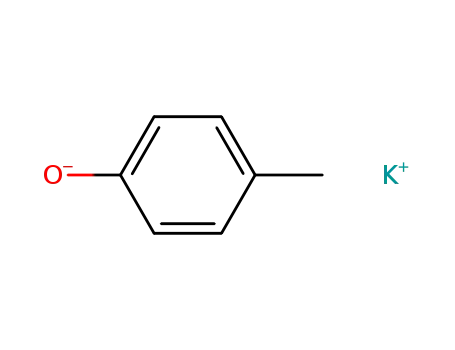 Molecular Structure of 1192-96-7 (Phenol, 4-methyl-, potassium salt)