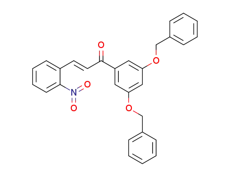 (E)-1-(3,5-bis(benzyloxy)phenyl)-3-(2-nitrophenyl)prop-2-en-1-one
