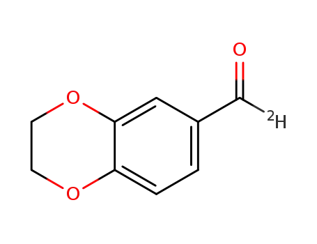 2,3-dihydro-1,4-benzodioxin-6-carboxaldehyde-α-d1